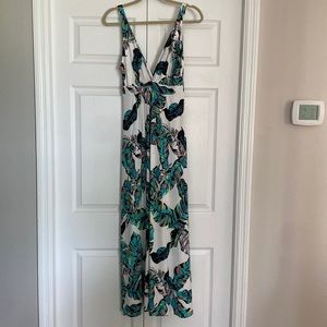 Veronica M Palm leaf dress.